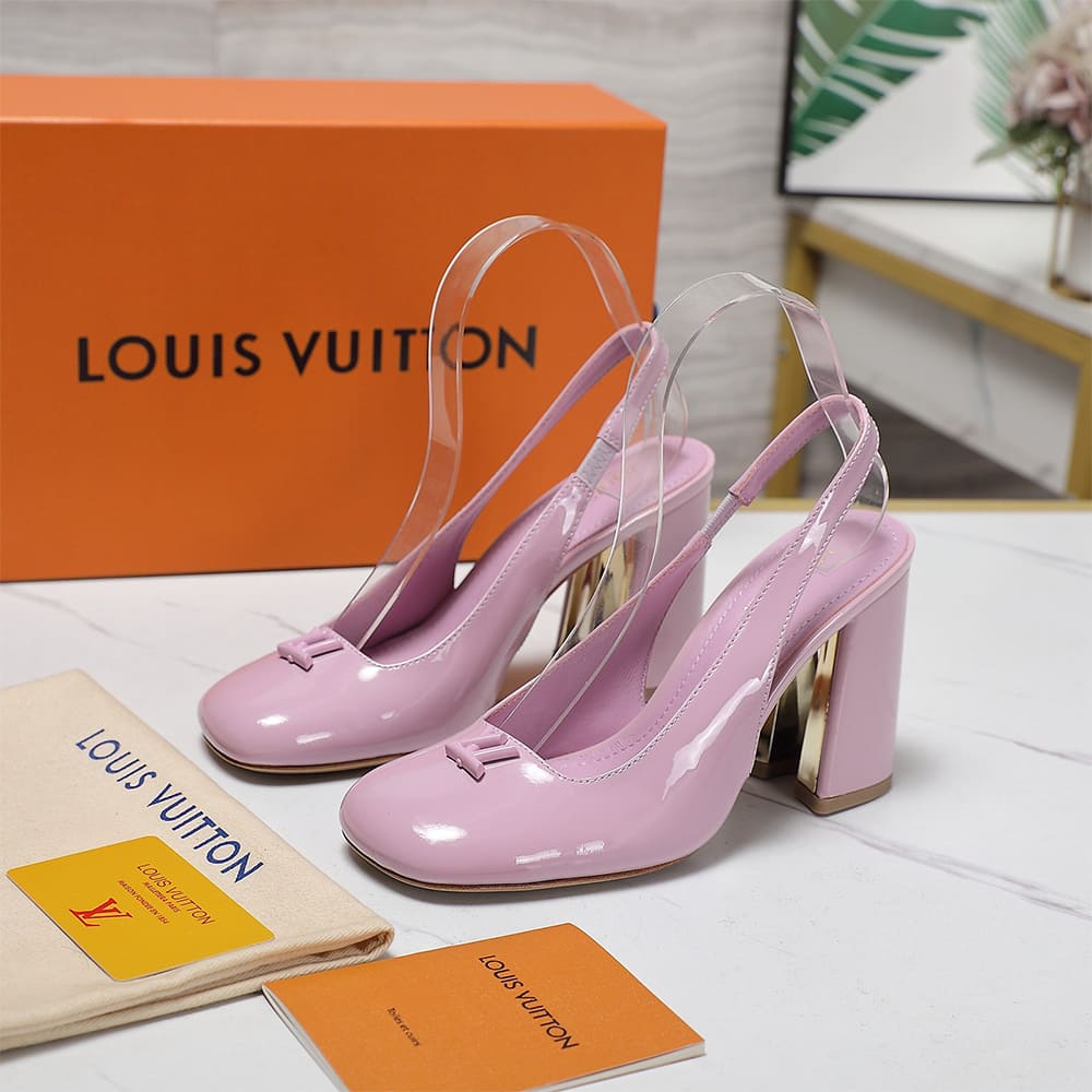 LV Swing Slingback Pump Shoes - Replica Luxury Bags™