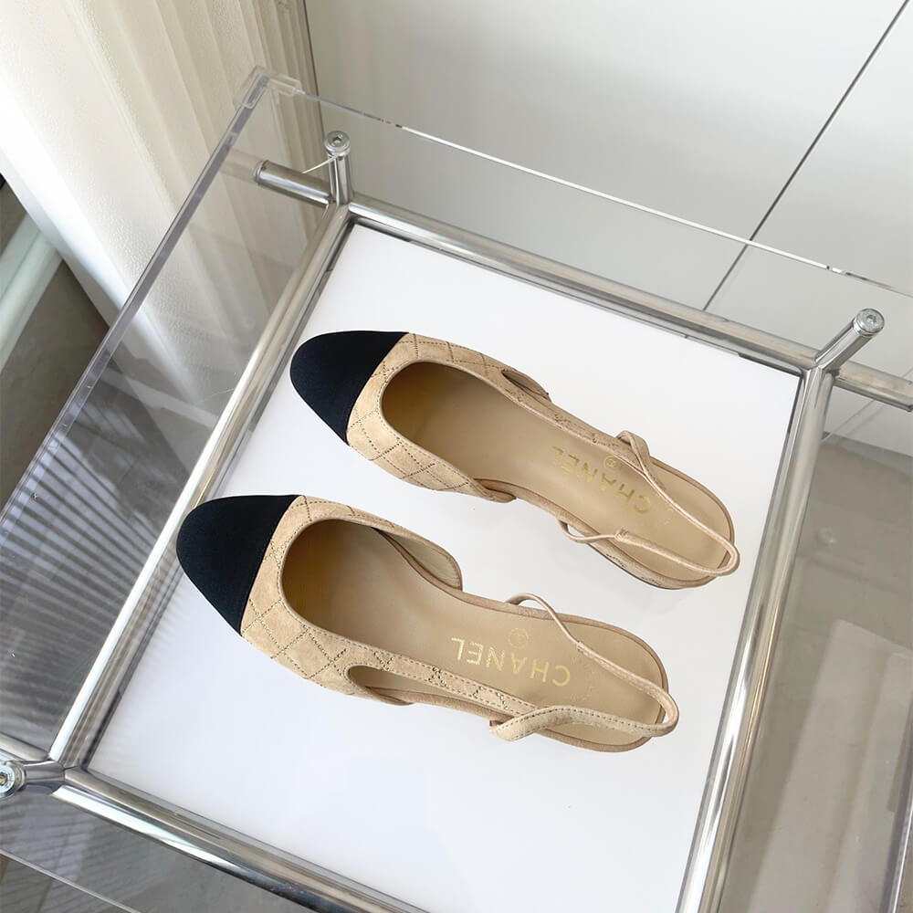 Chanel Slingbacks Shoes - Replica Luxury Bags™