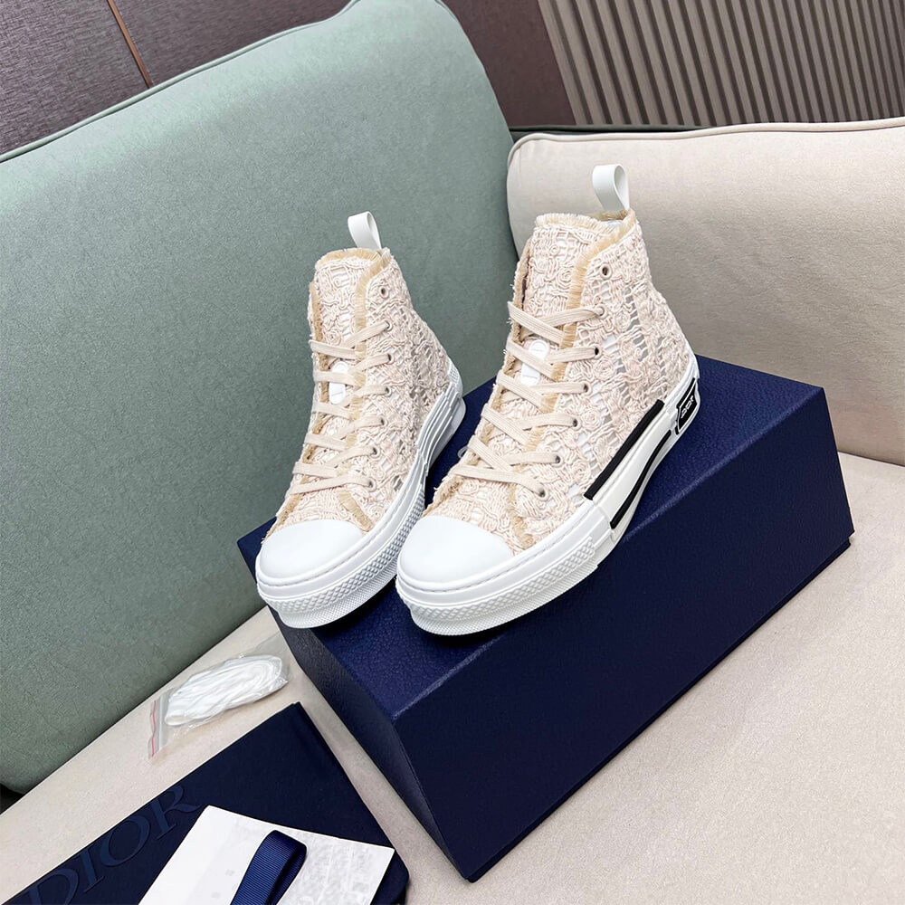 DIOR B23 High-Top Sneakers Dior Oblique Shoes - Replica Luxury Bags™