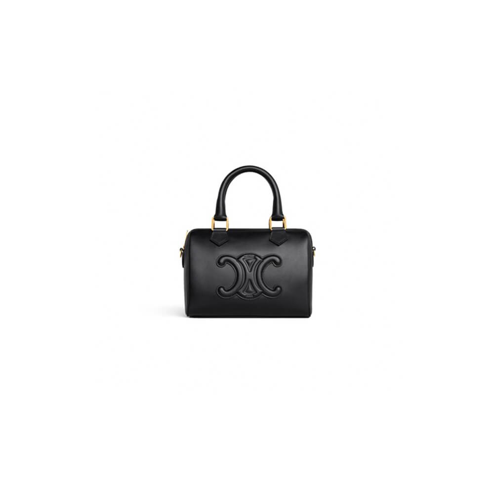 Celine Small Boston Bag in Smooth Calfskin - Replica Luxury Bags™