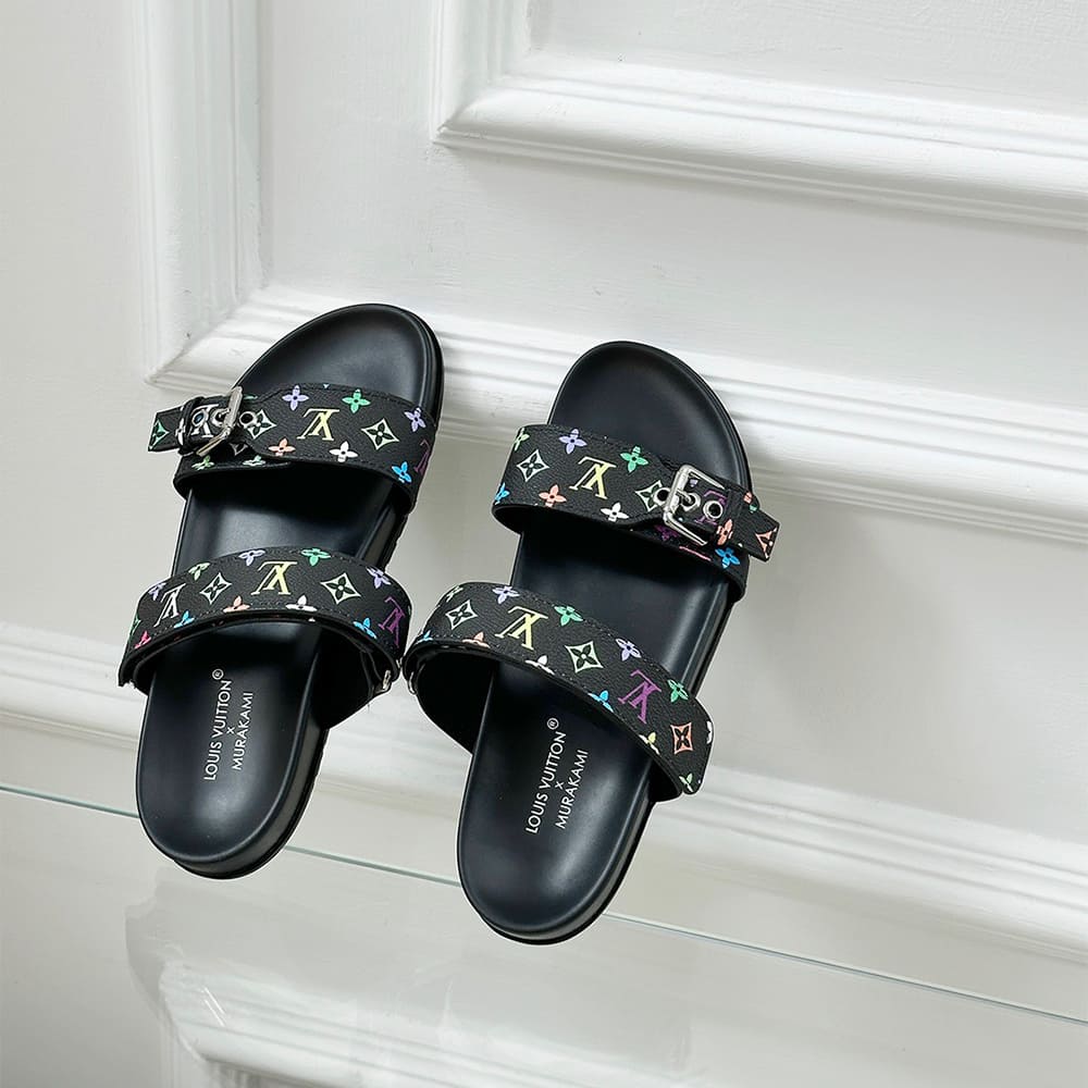 LV x TM Bom Dia Flat Comfort Mule Shoes - Replica Luxury Bags™