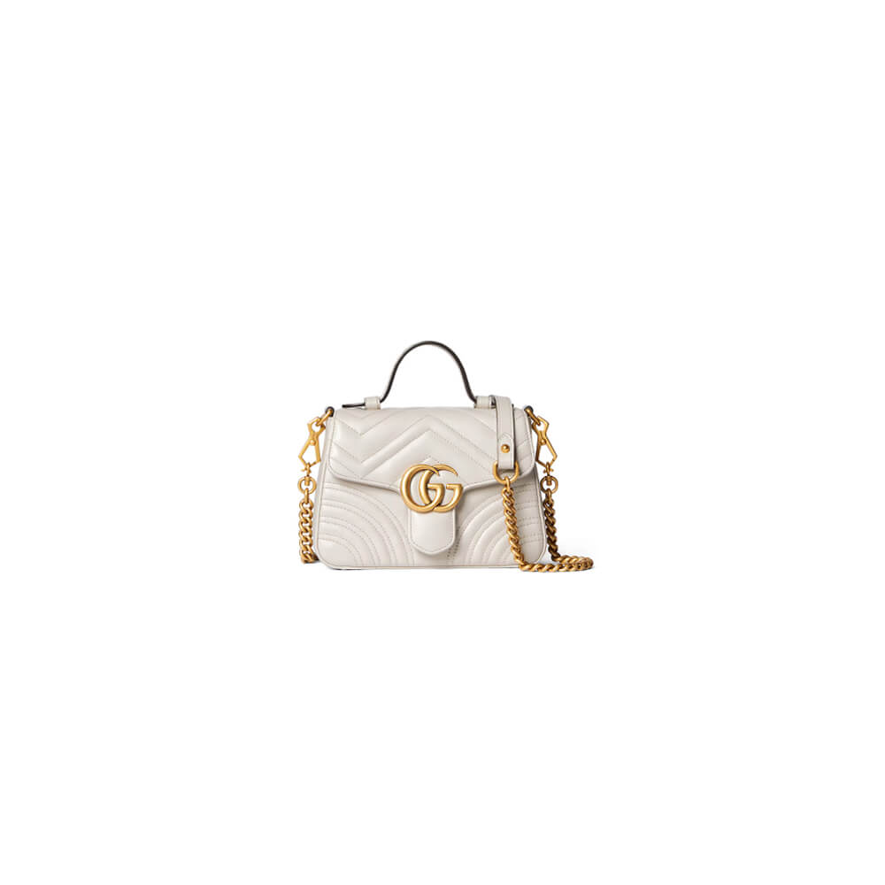 Gucci GG Marmont Mini Top Handle Bag - Replica Luxury Bags™