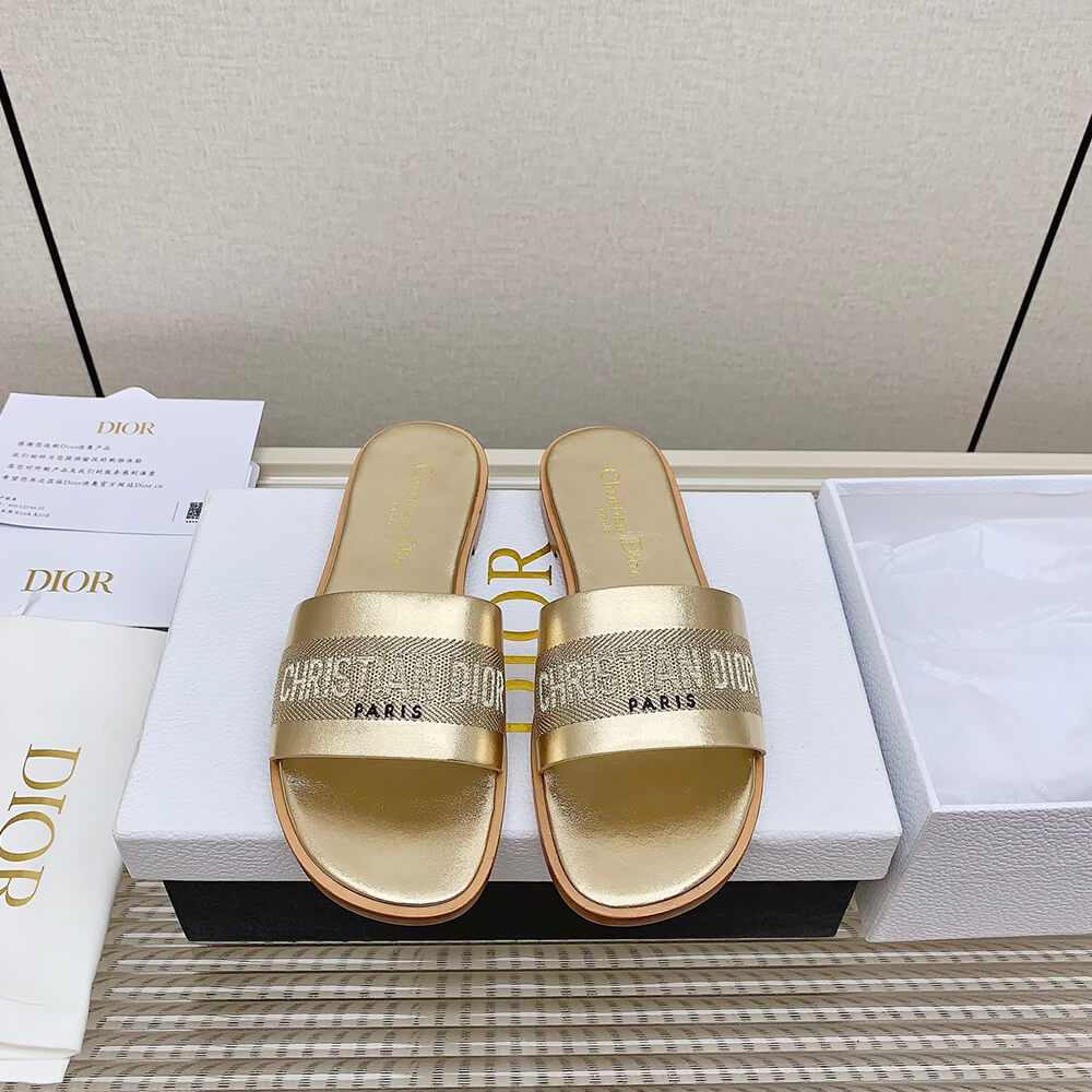 Dior Dway Slides Shoes - Replica Luxury Bags™