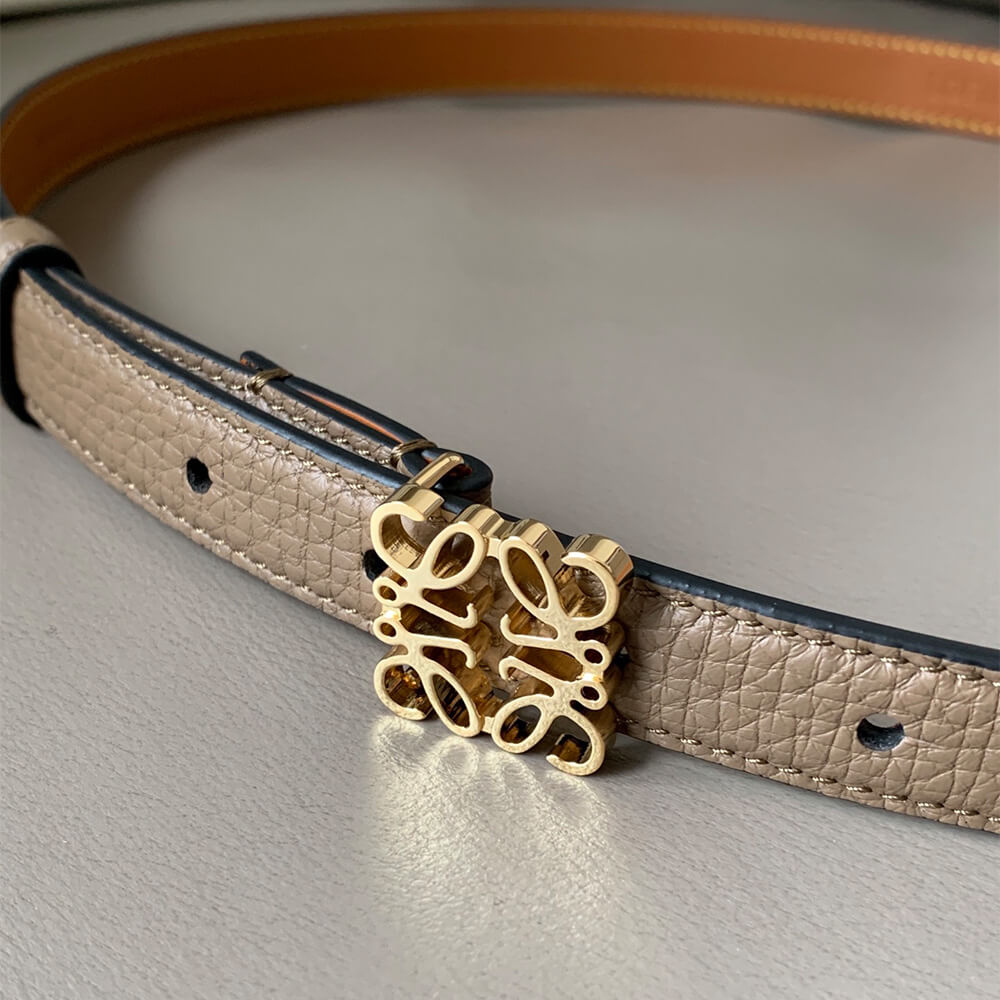 LOEWE Anagram belt in pebble grain calfskin 20mm - Replica Luxury Bags™