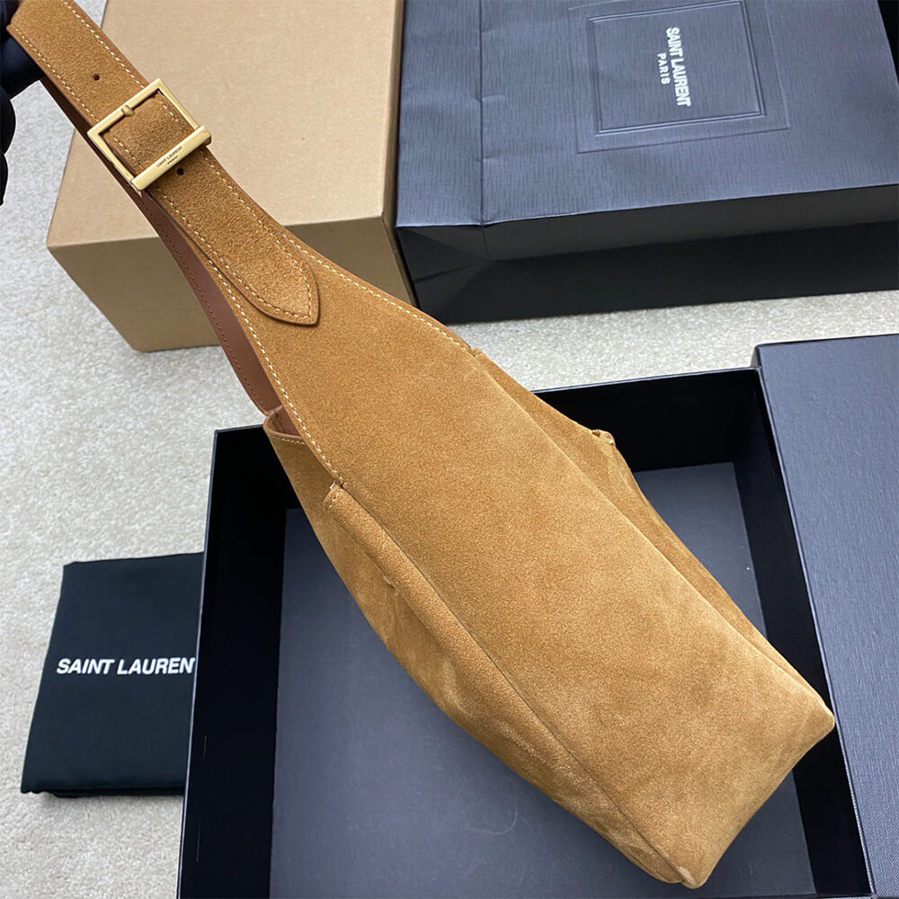 YSL le 5 a 7 Supple Small Suede Bag - Replica Luxury Bags™