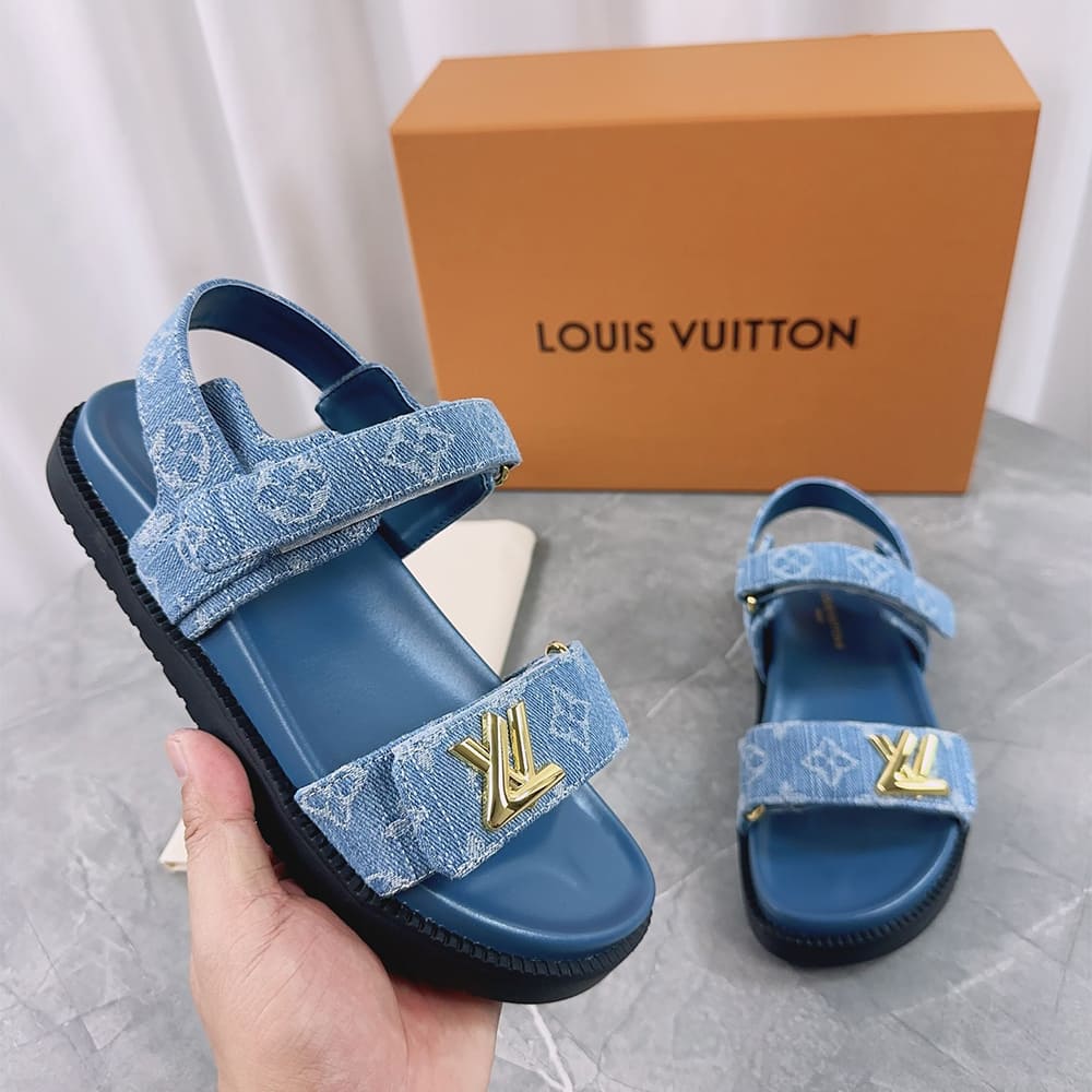 LV Sunset Flat Comfort Sandal Shoes - Replica Luxury Bags™