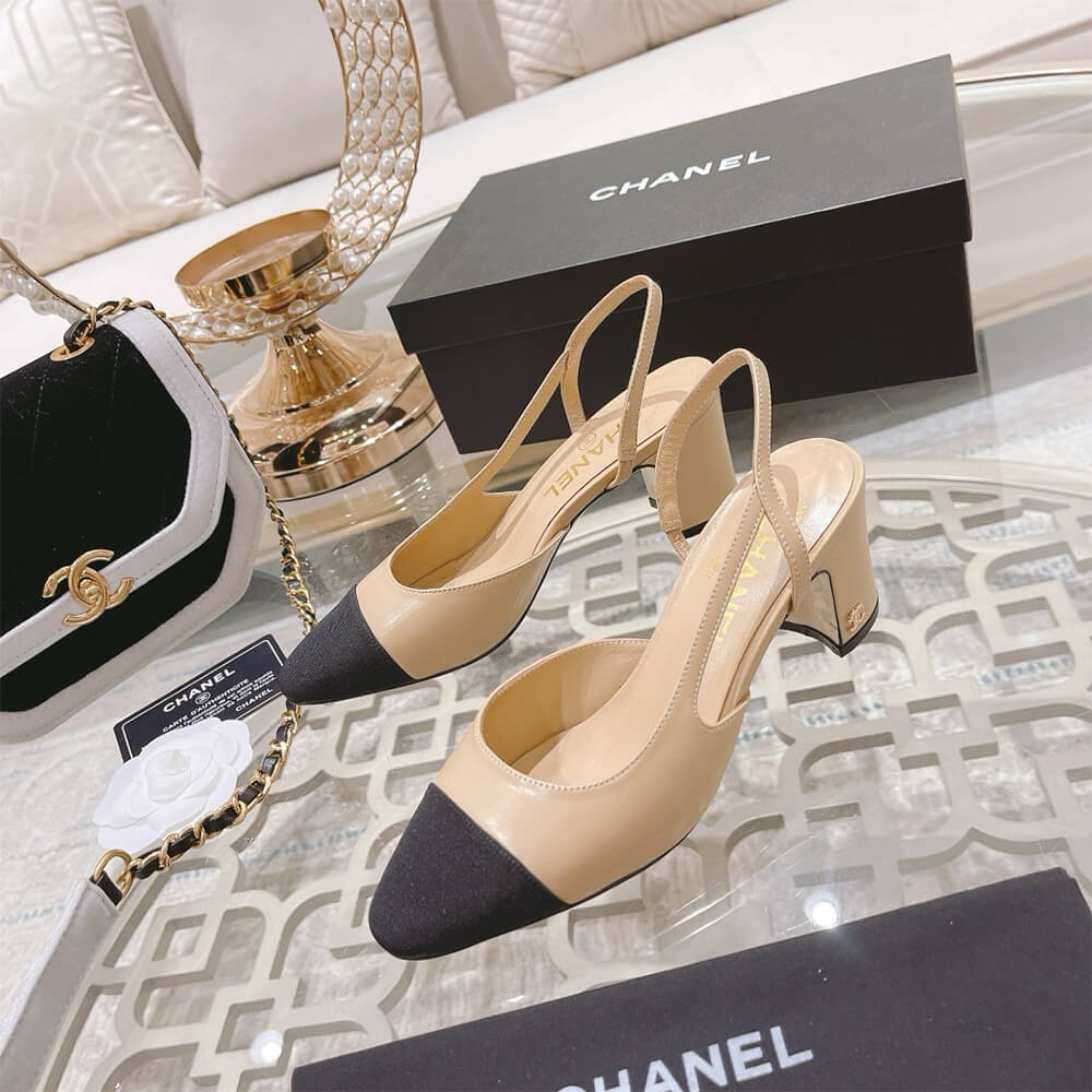 Chanel Slingback Sandal Shoes - Replica Luxury Bags™