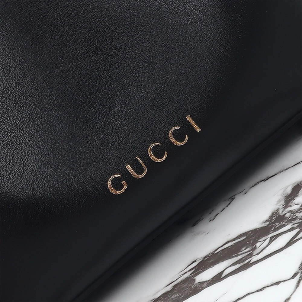 Gucci GG Emblem Mini Bucket Bag - Replica Luxury Bags™