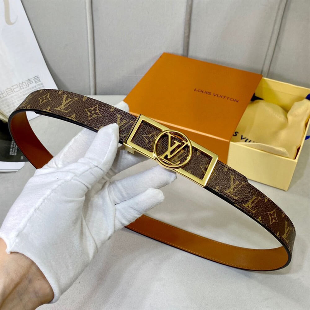 LV Dauphine 25mm Reversible Belt - Replica Luxury Bags™