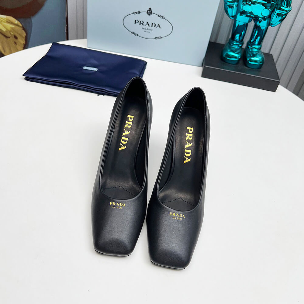 Prada Leather Pumps 85 mm Shoes - Replica Luxury Bags™