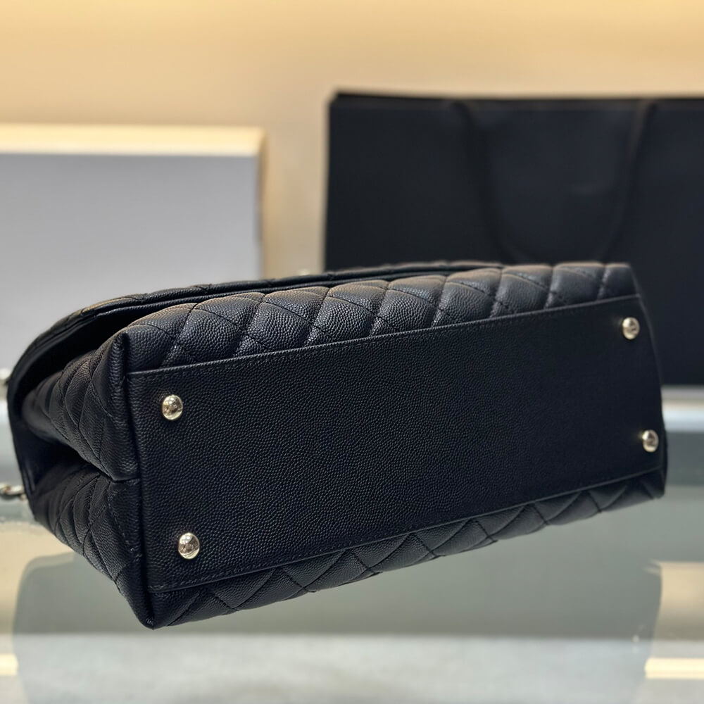 Chanel Large Flap Bag With Top Handle - Replica Luxury Bags™