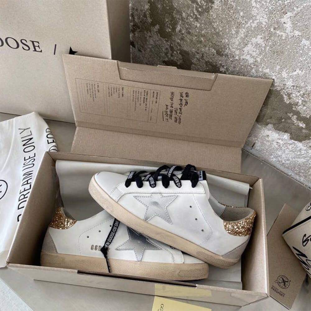 Golden Goose Super-Star Sneakers Shoes - Replica Luxury Bags™