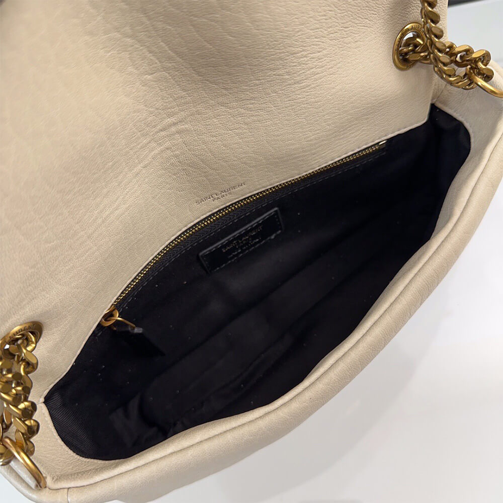 YSL Calypso Medium Bag in Grained Lambskin - Replica Luxury Bags™