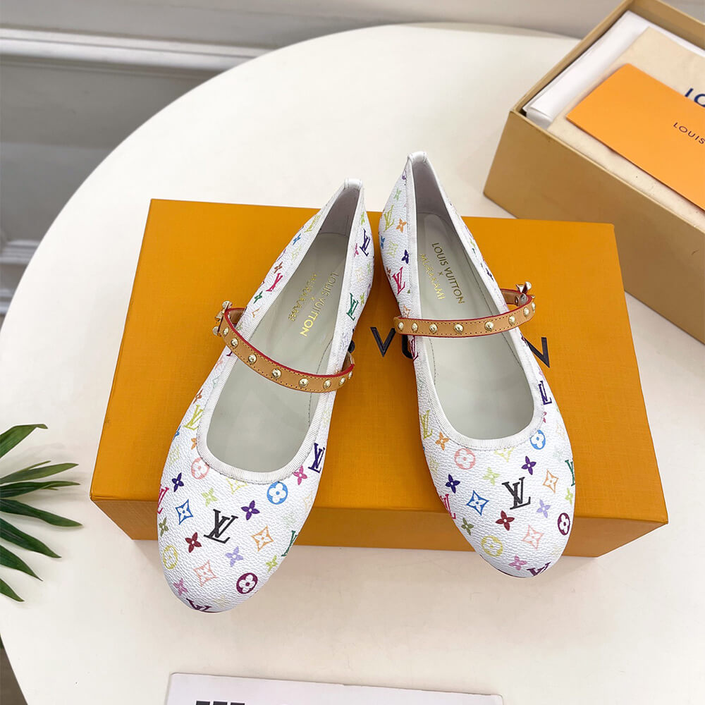 LV x TM Romy Flat Ballerina Shoes - Replica Luxury Bags™