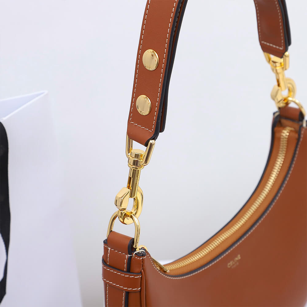 CELINE Medium Ava Strap Bag in smooth Calfskin - Replica Luxury Bags™