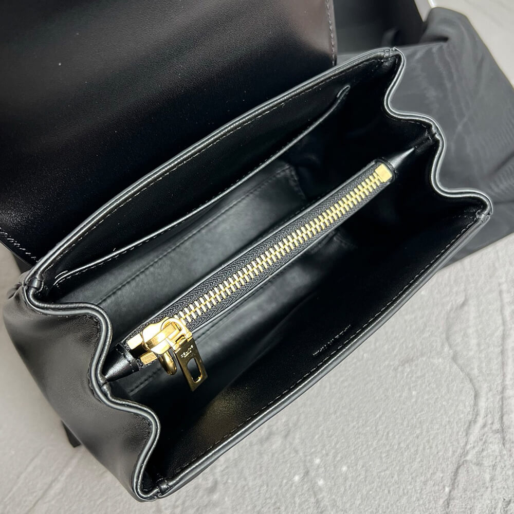 Celine Mini 16 Bag in Satinated Calfskin - Replica Luxury Bags™