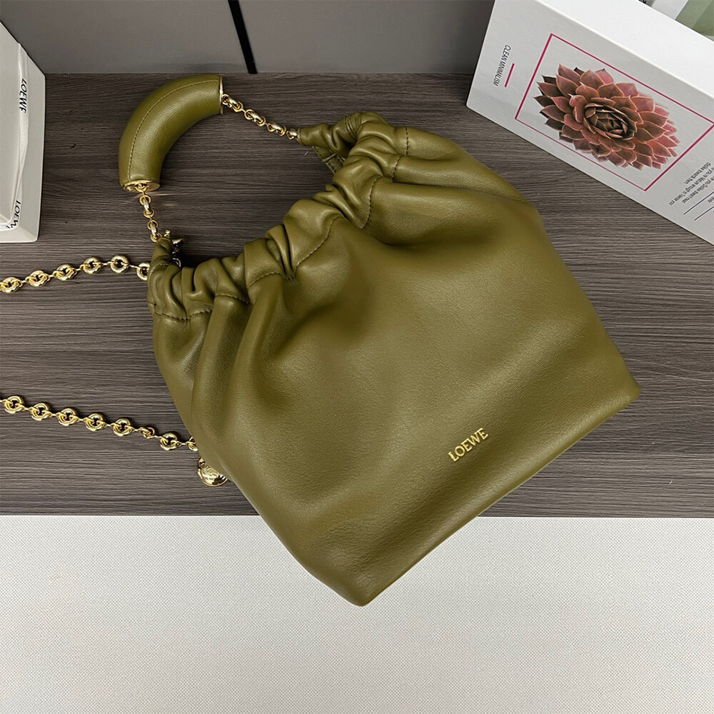 Loewe Small Squeeze Bag in Nappa Lambskin - Replica Luxury Bags™