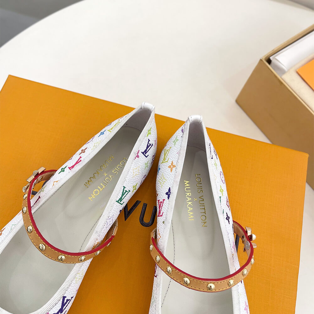 LV x TM Romy Flat Ballerina Shoes - Replica Luxury Bags™