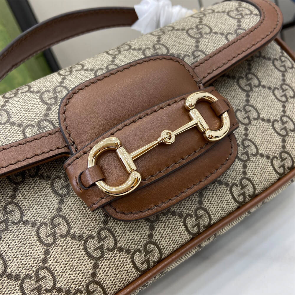Gucci Horsebit 1955 Soft small top handle bag - Replica Luxury Bags™