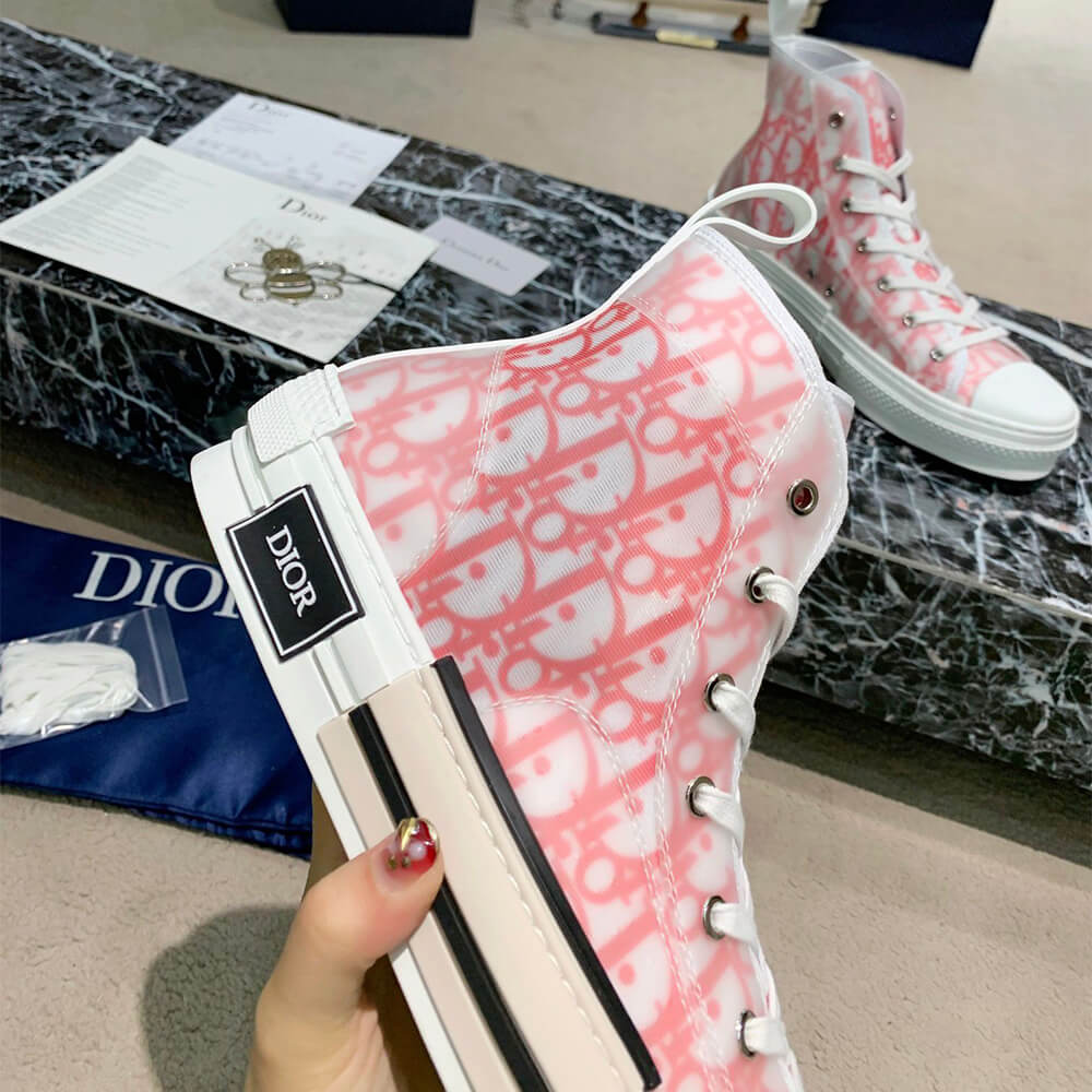 Dior B23 High-Top Sneakers Dior Oblique Shoes - Replica Luxury Bags™