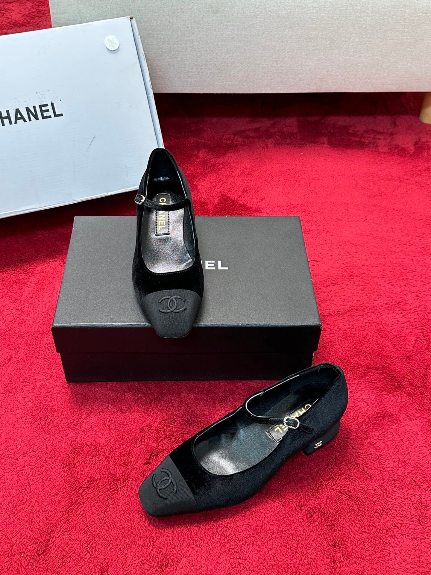 Chanel Mary Janes Heel Shoes - Replica Luxury Bags™