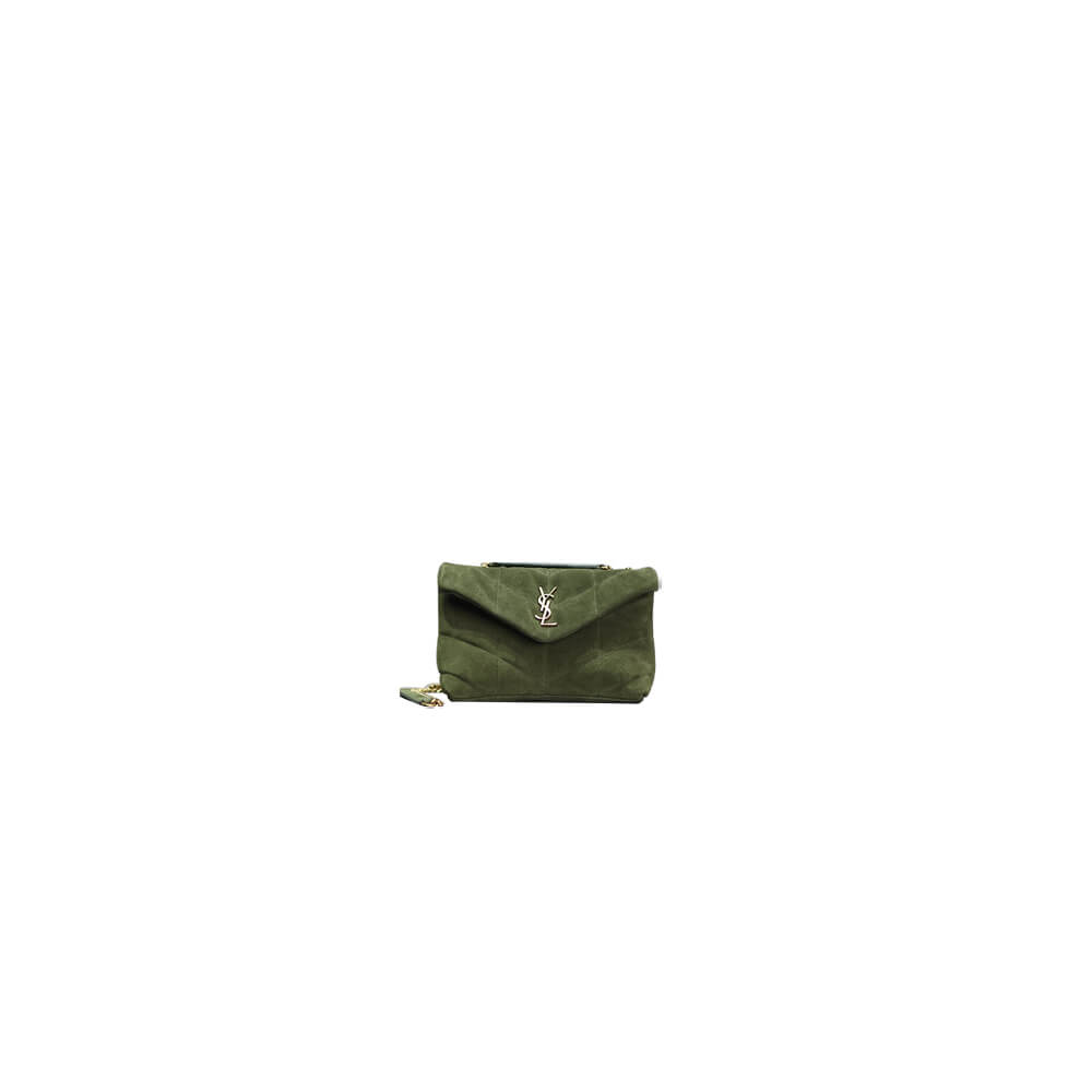 YSL Toy Puffer Bag in Suede - Replica Luxury Bags™