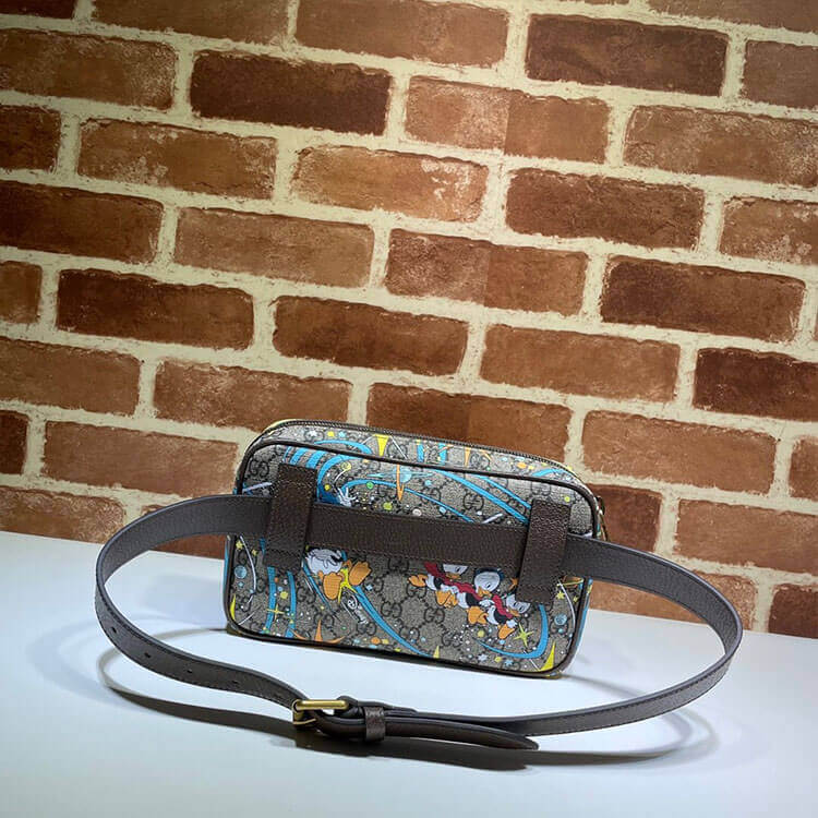 Disney x Gucci Donald Duck Print Belt Bag - Replica Luxury Bags™