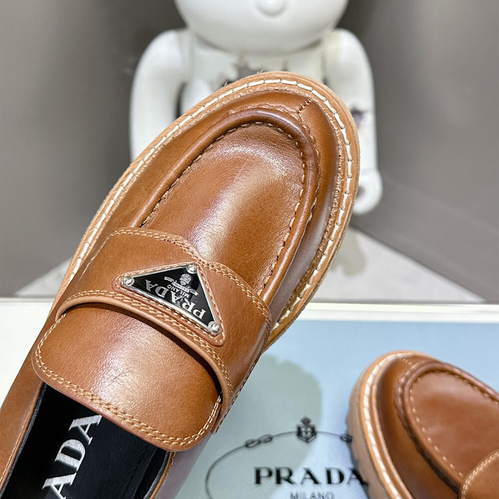 Prada Leather loafers Shoes - Replica Luxury Bags™