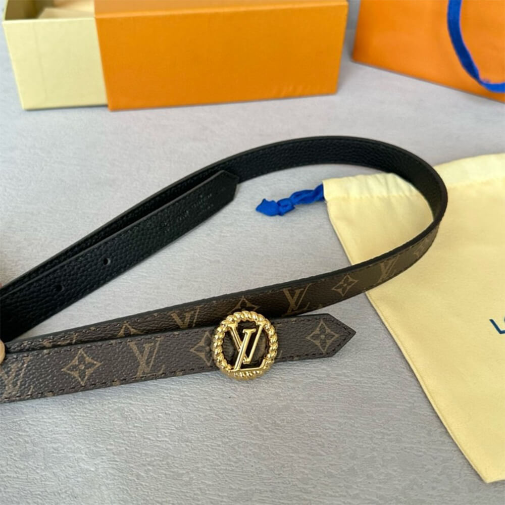LV Circle Nautical 20mm Reversible Belt - Replica Luxury Bags™