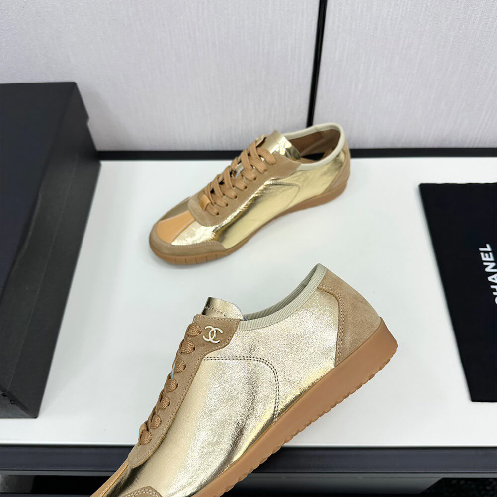 Chanel Trainers with Chanel Logo Shoes - Replica Luxury Bags™