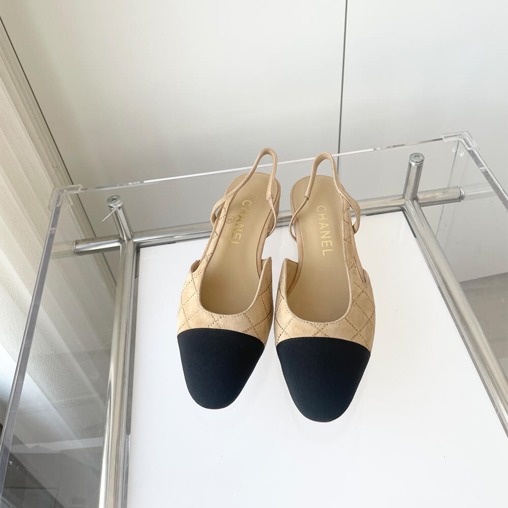 Chanel Slingbacks Shoes - Replica Luxury Bags™