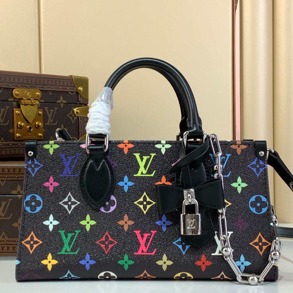 LV x TM OnTheGo East West Chain Multicolor Mono Bag - Replica Luxury Bags™