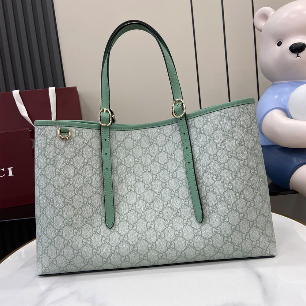 Gucci GG Emblem Large Tote Bag - Replica Luxury Bags™