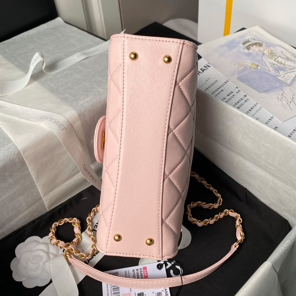 Chanel Small Flap Bag With Top Handle - Replica Luxury Bags™