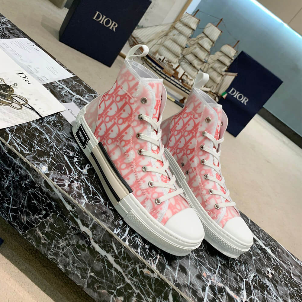 Dior B23 High-Top Sneakers Dior Oblique Shoes - Replica Luxury Bags™