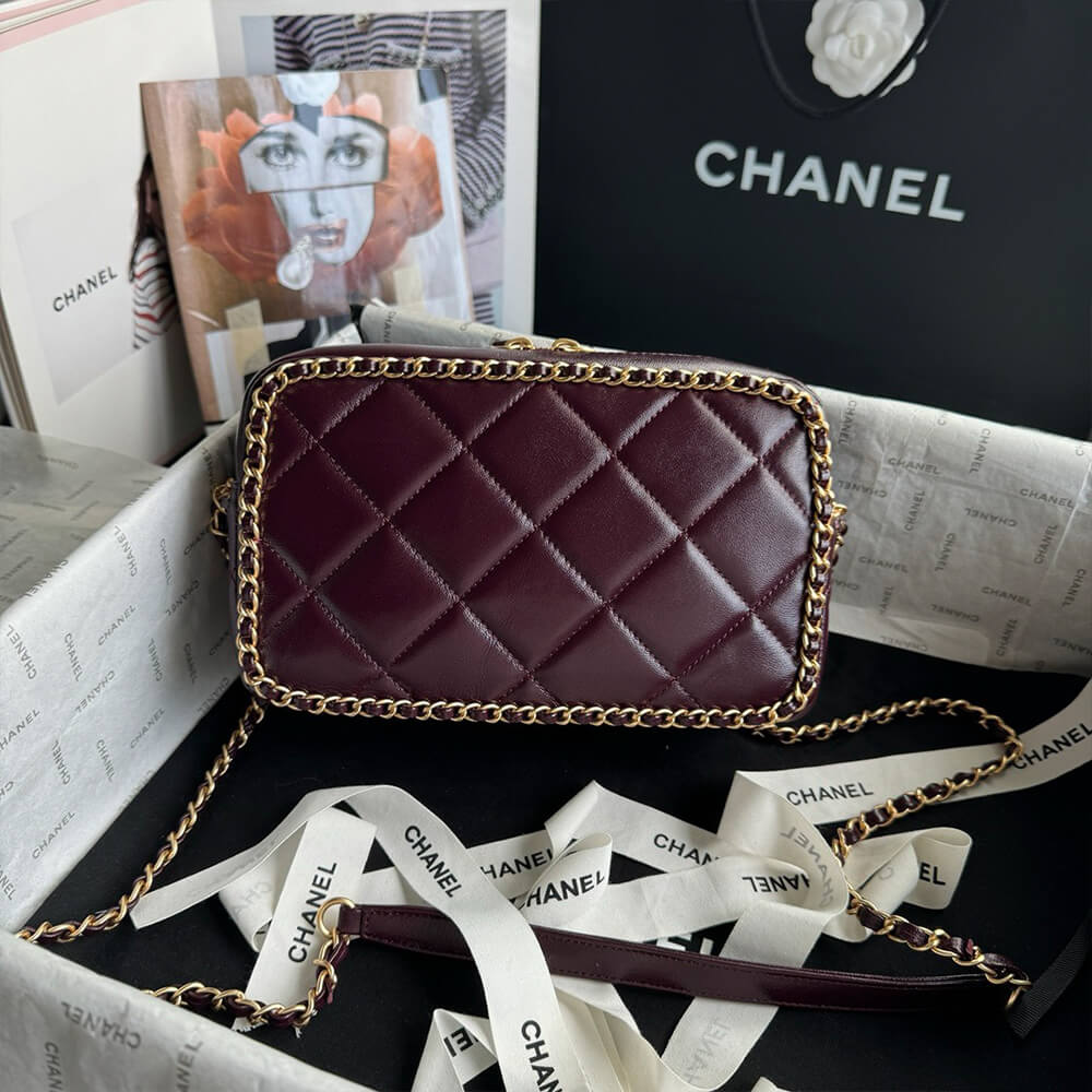 Chanel Small Camera Case Bag - Replica Luxury Bags™