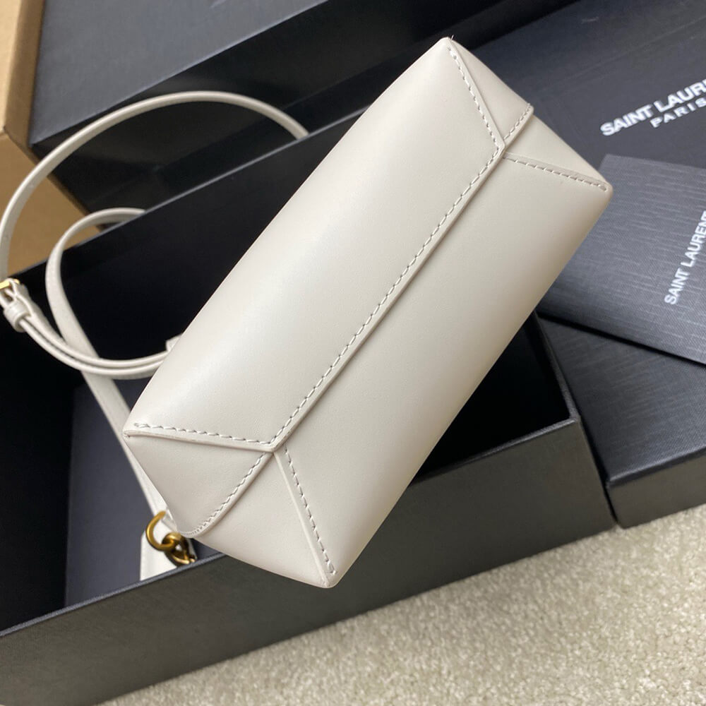 YSL Mini Toy Shopping Saint Laurent In Box Leather Bag - Replica Luxury Bags™