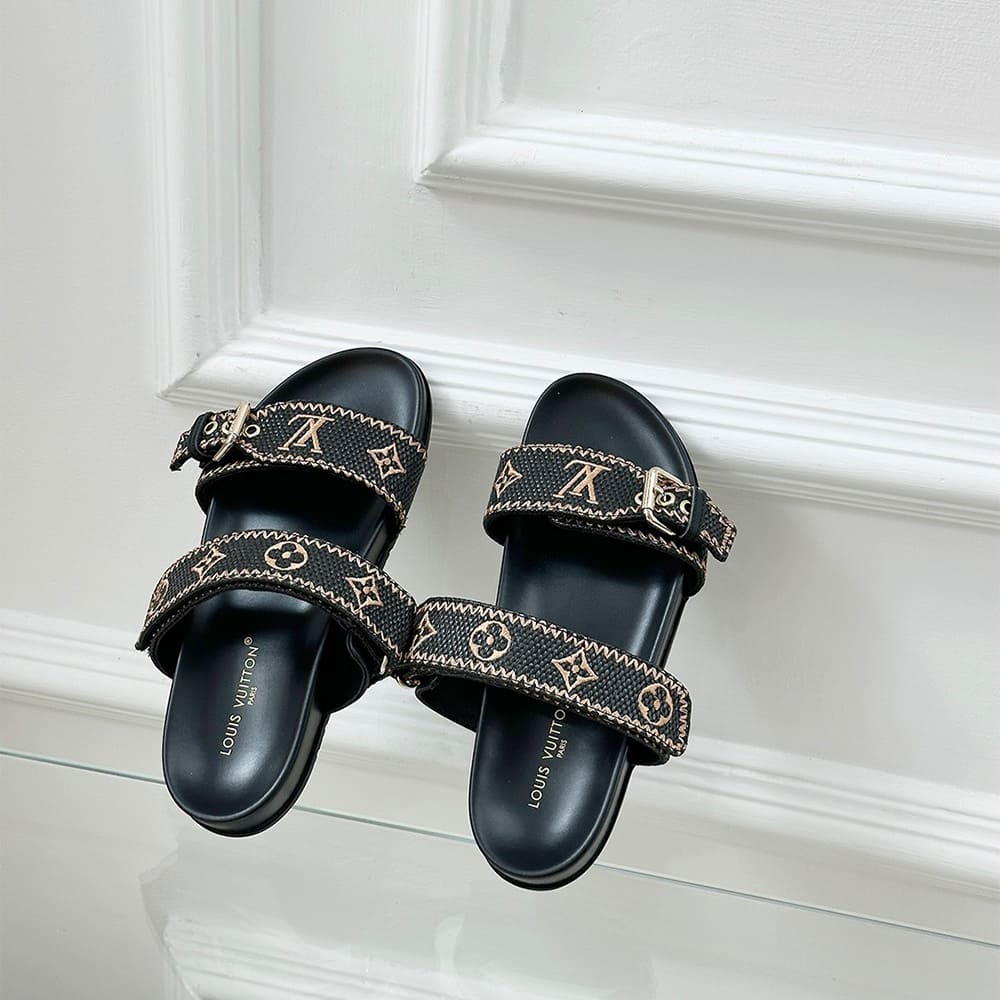 LV Bom Dia Flat Comfort Mule Shoes - Replica Luxury Bags™