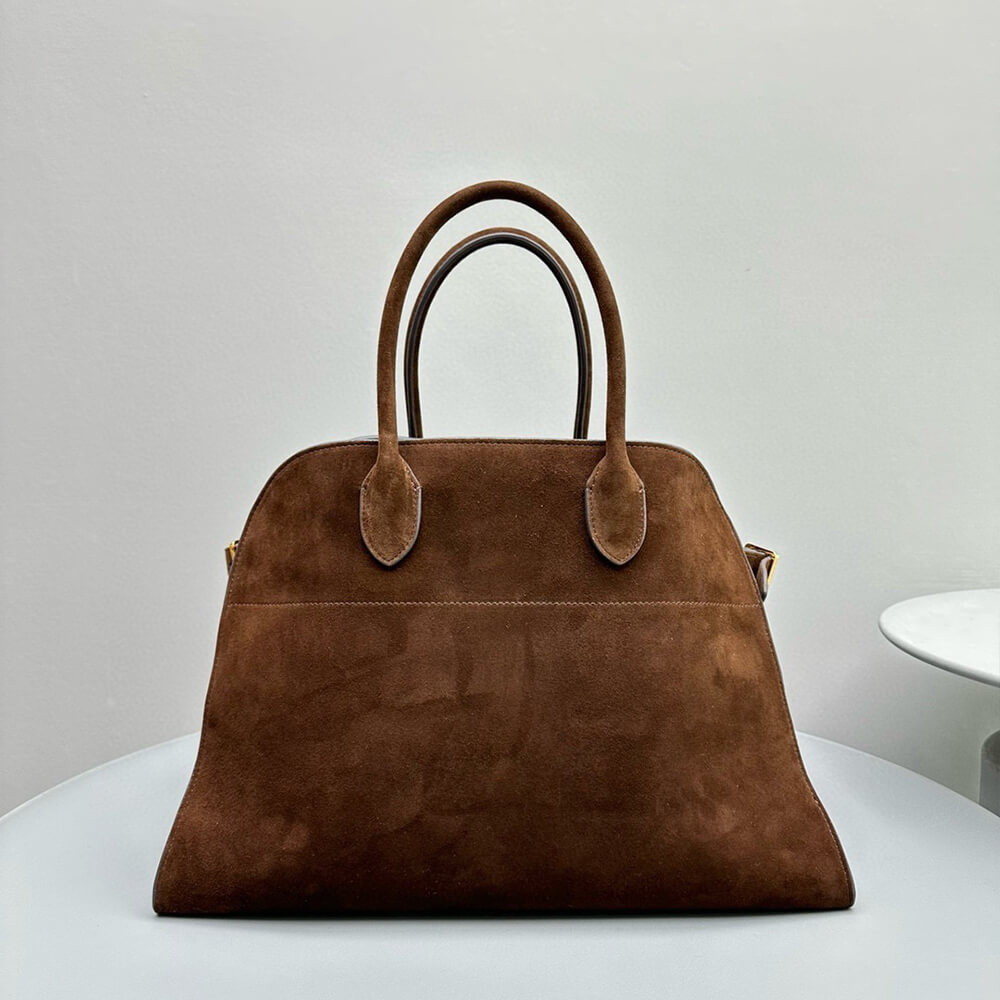 The Row Soft Margaux 15 Sued Bag - Replica Luxury Bags™