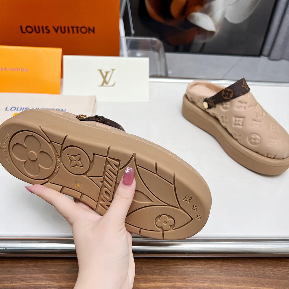 LV Aspen Platform Clog Shoes - Replica Luxury Bags™