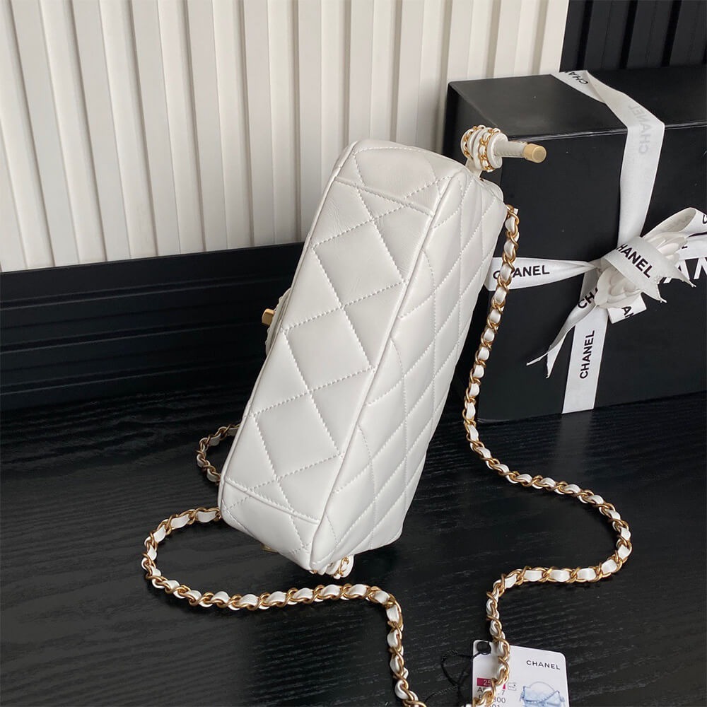 Chanel Flap Bag with Top Handle - Replica Luxury Bags™