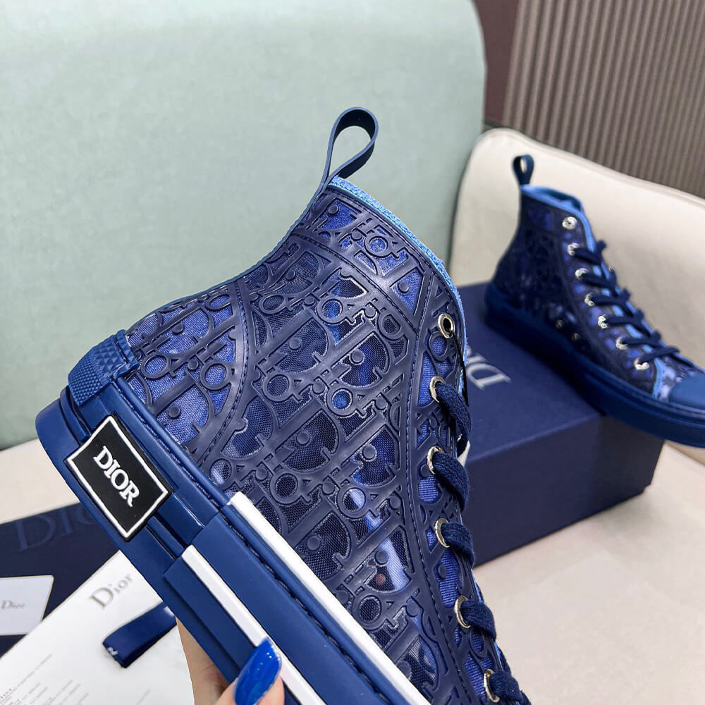 DIOR B23 High-Top Sneakers Dior Oblique Shoes - Replica Luxury Bags™