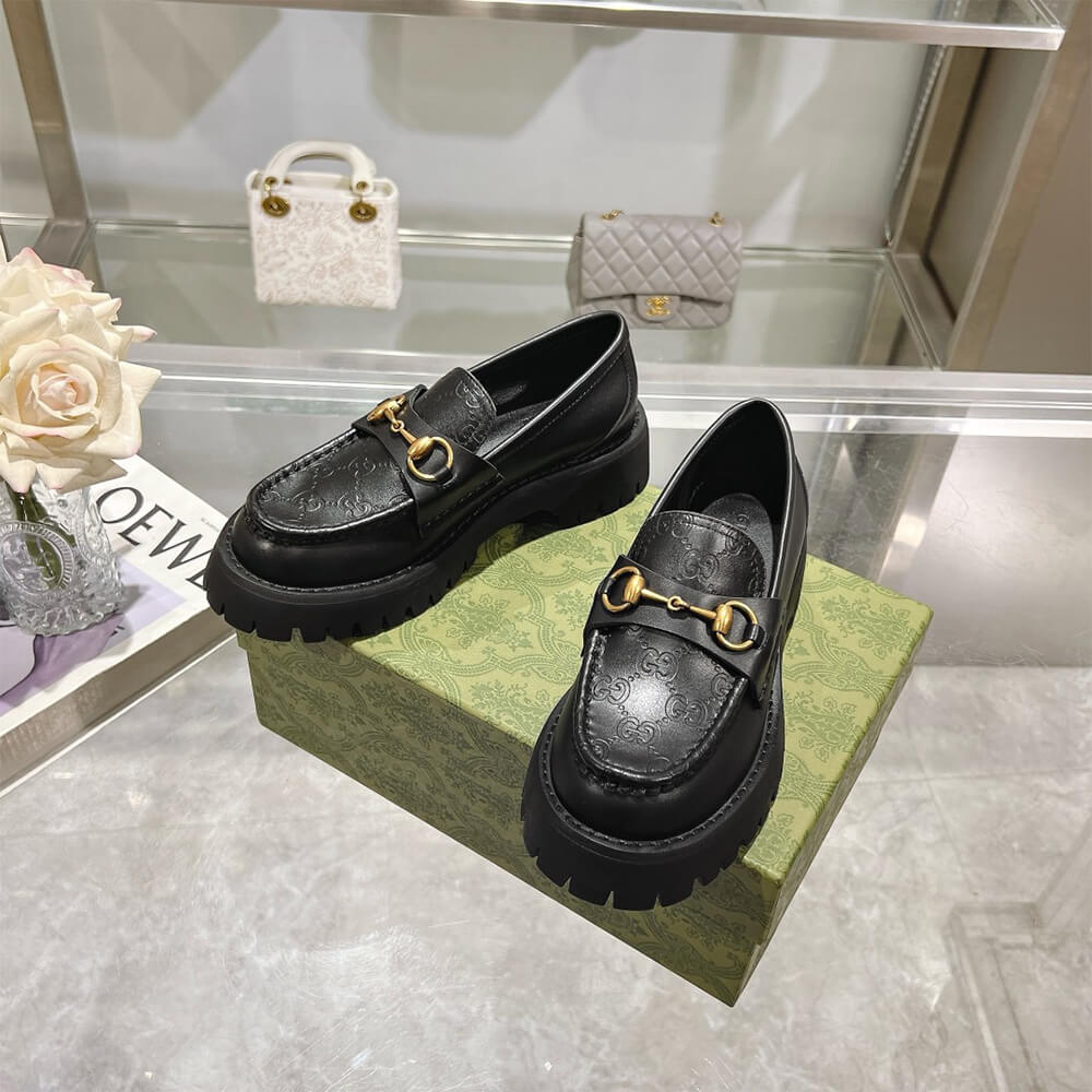 Gucci Women s Horsebit loafer Shoes - Replica Luxury Bags™