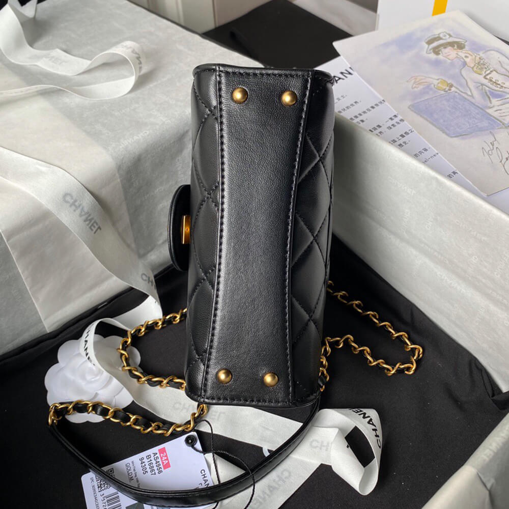 Chanel Mini Flap Bag With Top Handle - Replica Luxury Bags™