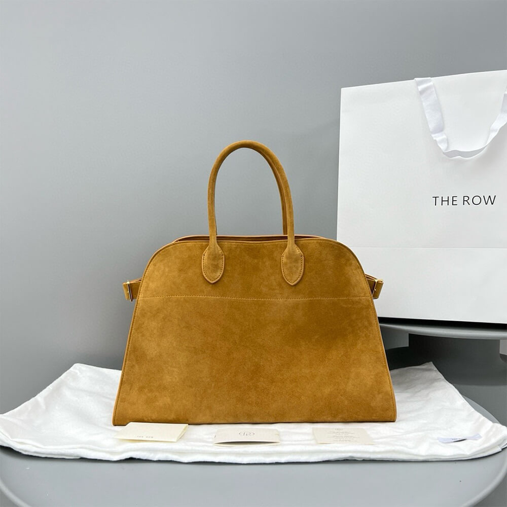 The Row Soft Margaux 15 Sued Bag - Replica Luxury Bags™