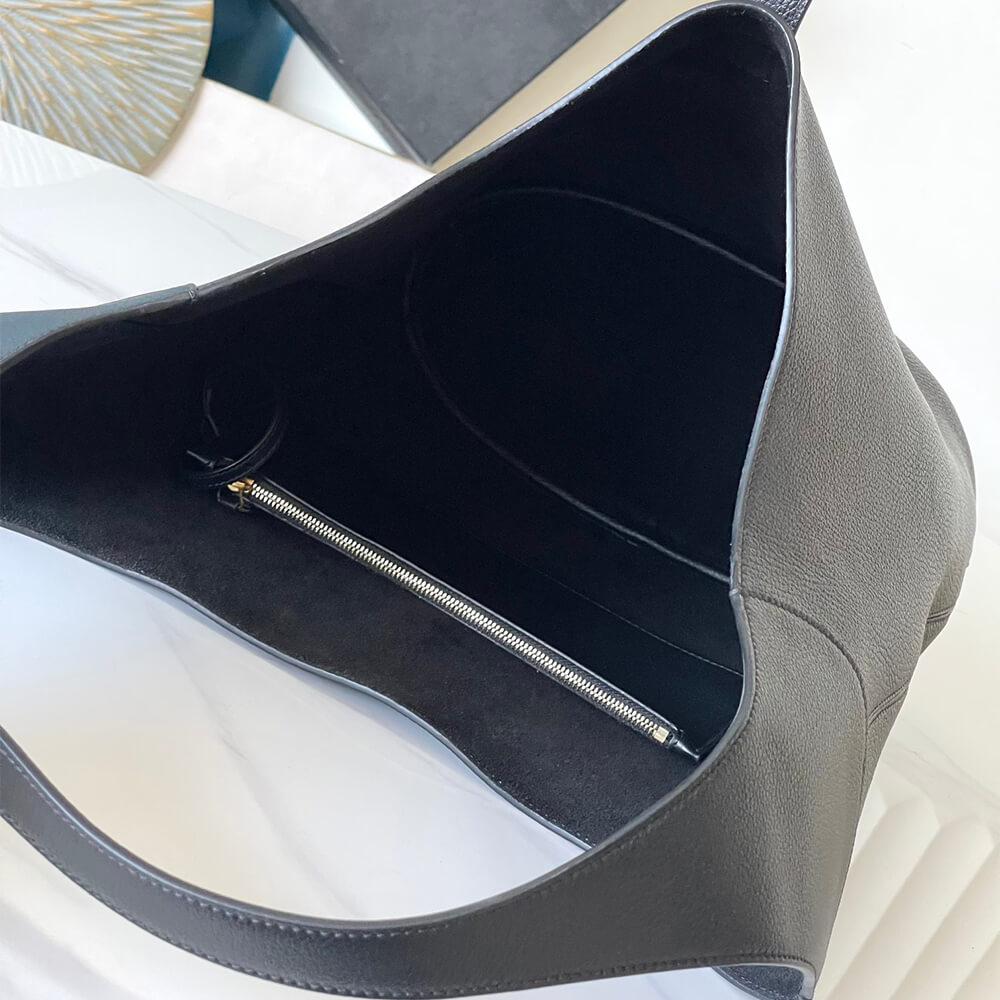 YSL LE 5 A 7 Hobo Bag in Grained Leather - Replica Luxury Bags™