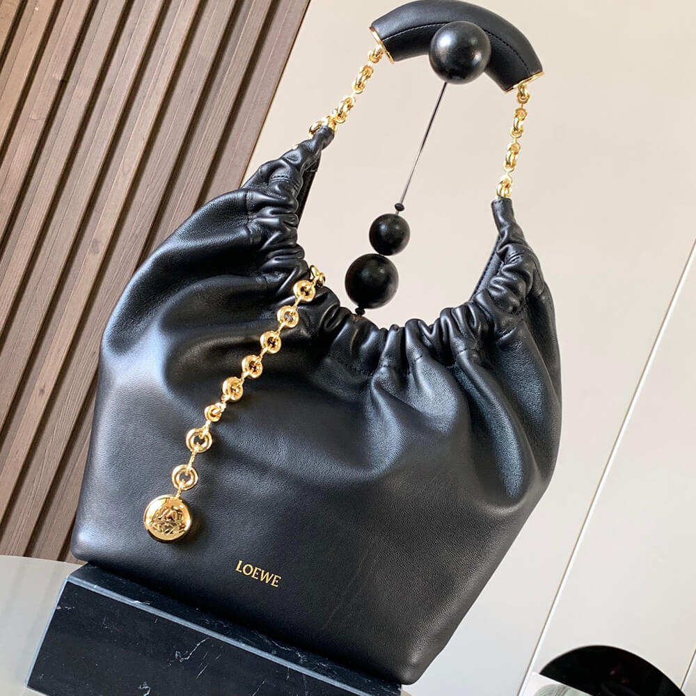 Loewe Small Squeeze Bag in Nappa Lambskin - Replica Luxury Bags™