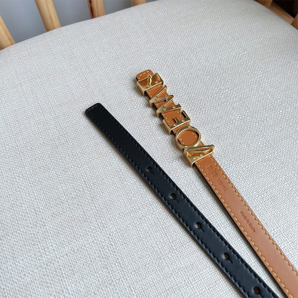 LOEWE belt in smooth calfskin 15mm - Replica Luxury Bags™