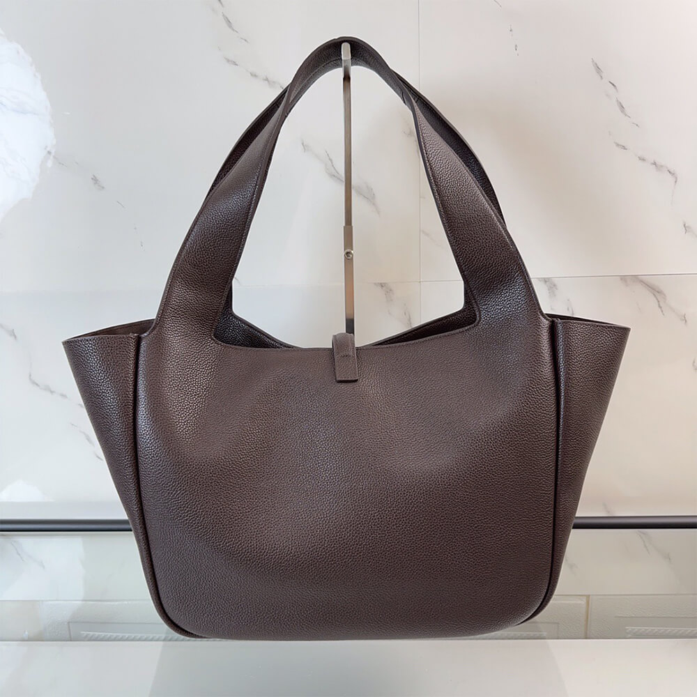 YSL LE 5 A 7 Bea Bag In Grained Leather - Replica Luxury Bags™