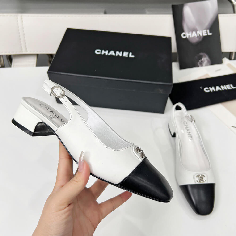 Chanel Slingbacks Shoes - Replica Luxury Bags™
